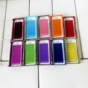 16 Rows Uniform Arrangement Mega Volume Lashes Super Fine Base Silk Lashes for Salon Grade Pros