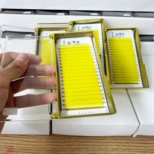 16 Rows Uniform Arrangement Volume Lashes Super Fine Base Silk Lashes