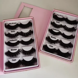 18mm 20mm Natural Eyelash Private Label Lash Strips Soft Cotton Band 25MM Mink Lashes Vendors