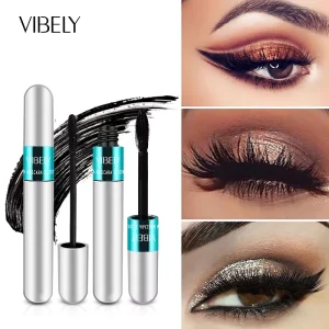 2 in 1 Dual Head Mascara Long Curled Waterproof 4D Mascara Non Smudged Volume Lash Mascara for Women