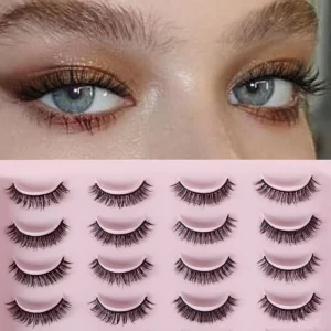 20 Pairs Mixed False Eyelashes Natural Fluffy 3D Voluminous Wispy Eye Lashes Bulk Supply