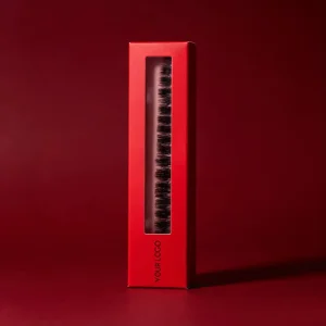 20D 30D 40D 50D 60D 80D 100D 200D Full Strip Eyelashes Kit Private Label DIY Segment Lashes Cluster Vendor Eye Lashes