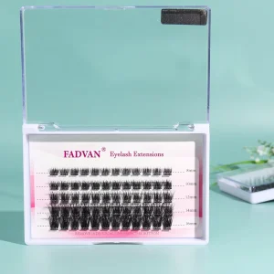 20D 30D 40D Effect Private Label Individual Cluster Lashes Natural DIY Promade Segmented Eyelashes