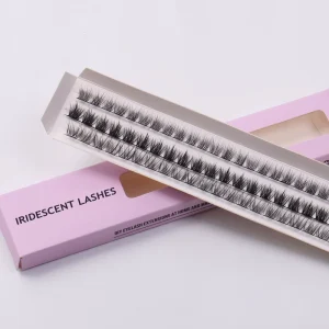 20D Cluster False Eyelashes in Bulk Individual Volume Thick Eyelash Extensions for Makeup Cilios Product Category