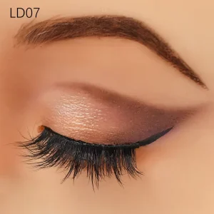 20mmm Long Mink Fur Lashes Wispy Natural 3D Lashes for Girls in the Middle East