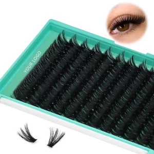 240pcs 60D Segmented Eyelash Extension Cluster Eyelash 8 20mm Cluster Lashes Extension Supplier