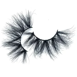 25MM Mink Eye Lashes Natural Long 3D Mink Lashes Dramatic Mink Lashes