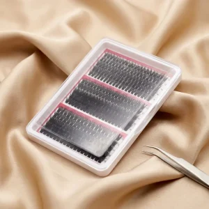 25mm 3D Fluffy Lashes Cat Eye D Curl Vegan Dramatic False Eyelashes Full Strip Lashes