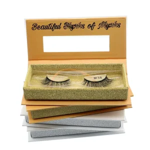 25mm 3D Mink Full Strip Eyelashes 100% Cruelty Free Durable & Glossy with OEM ODM Custom Packaging for Eyelash Lovers