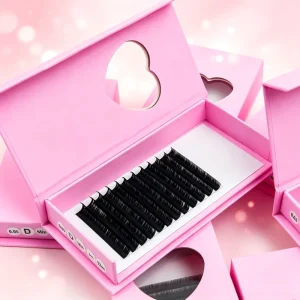 25mm Faux Mink Classic Individual Lashes Extensions Vegan Cruelty Free Easy Application High Quality
