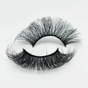 25mm Faux Mink Eyelashes Russian Curly Eyelashes Fluffy Faux Mink Eye Lashes False Eyelashes Vegan Lashes