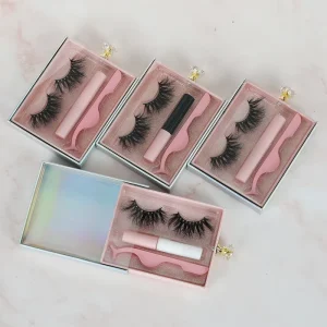 25mm Lashes in Bulk 10 20 30 50 100 Pairs Lot Wispy Fluffy Strip False Eyelashes Fake Lashes
