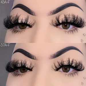 25mm Mink Eyelashes with Custom Logo Cruelty Free Paper Box 3D Lashes Vendor Offers Customized Boxes