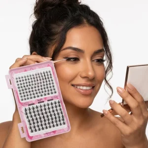 280 Clusters DIY Cluster Lash Book Large Capacity Natural Wispy Segmented Lashes Lash Vendor Private Label Design