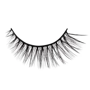 3 Pairs Faux Mink Strip Eyelashes Natural Fluffy Cat Eye Style Black Cotton Band Super Soft Lashes