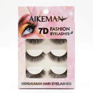 3 Pairs Russian Volume Strip Lashes Dramatic Fluffy False Eyelashes D Curl Pack