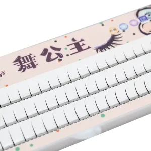 3 Rows Individual Lashes DIY Segmented Eyelash Extension Kits Handmade Lower Kits Faux Mink False Eyelashes for Beauty
