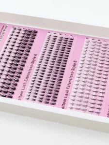 300 Clusters Bottom Lashes Series Mix-Style DIY-Segment Eyelash With Glue Thick And Natural Bottom Long Lasting Lashes For-girls