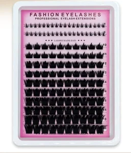 300D Soft Volume Mix Pack Eyelash Extensions Lower Lashes Segmented Lashes