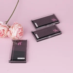 30mm Matte Long Magnetic Synthetic Hair Natural Long Handmade Easy Fan Individual Professional Lash Trays Private Label