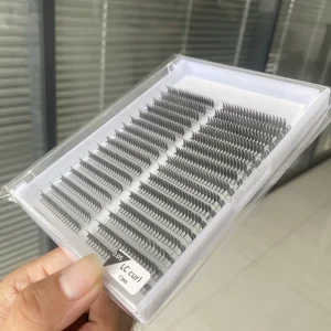 32 Rows Anime Spiky Wispy Eyelash Comic Extensions Cruelty Free PBT Material 8 20mm Bottom Lashes Fairy Individual Lashes