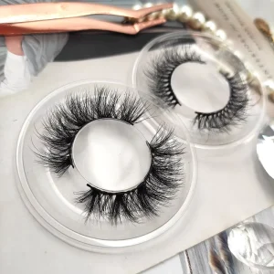 睫毛用品 3D 仿貂皮蓬松薄带条眼睫毛 天然外观仿貂皮睫毛