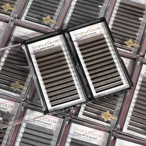 3D 4D 5D 6D W Shape Eyelash Extension Pestanas YY Eyelashes Crisscross Cilios 12 Lines WYY Weave Clover Lash