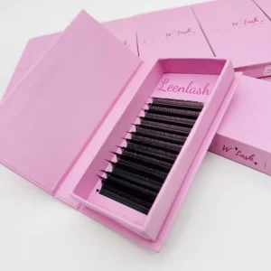 3D 4D 5D W Shape Lash Extension 0.07 CC D Curl Natural Faux Mink Lashes Soft Professional YY W Lash Fan Eyelashes