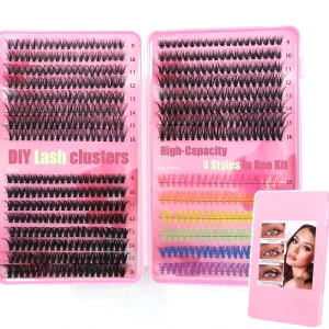 3D 5D 7D Soft Thin Band Hand Made Knotted Natural Looking False Eyelashes Extension for Daily Wear Lashes Cils