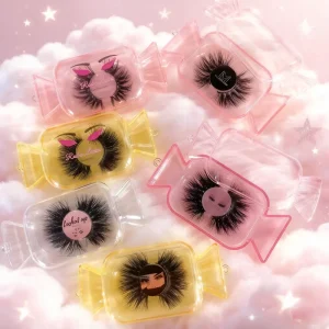 3D 5D 8D Real Mink Strip Lashes Bulk Fluffy Natural False Eyelashes OEM Private Label Packaging