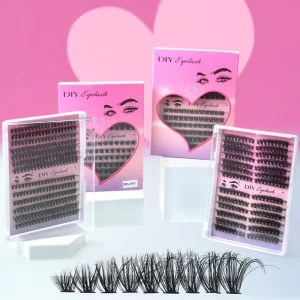 3D DIY Cluster Lashes Fluffy Cluster EyeLashes 13 Rows Eyelash Extensions