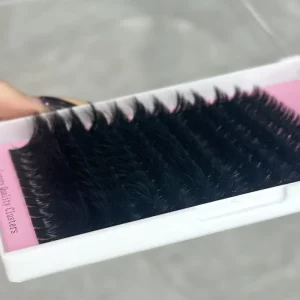 3D DIY Fluffy Lash Cluster Private Label Faux Mink Cluster Lashes Fan Eyelash