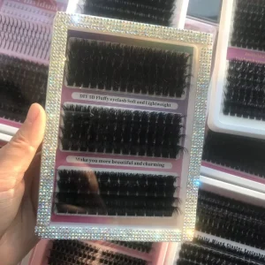 3D DIY Lash Ribbon Lashes Faux Mink Waterproof Suitable for Wedding & Party Makeup