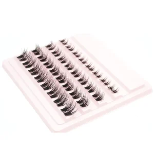 3D Effect DIY Lash Extensions D Curl Natural Mix Size Cluster Lashes Pre-Cut DIY Lashes Kit Eyelash Clusters