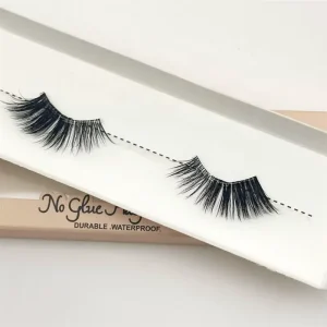 3D Effect Natural False Eyelashes Daily Wear Press on Multipack Lightweight Full Strip Lashes Pre Glued Half Eyelash
