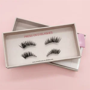 3D Effect Natural False Eyelashes Daily Wear Press on Multipack Lightweight Full Strip Lashes Pre-Glued Half Eyelash