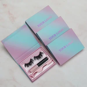 3D Faux Mink Hair False Eyelashes Wispies Fluffies Drama Eyelashes Natural Long Soft Handmade Cruelty free Silk Lashes