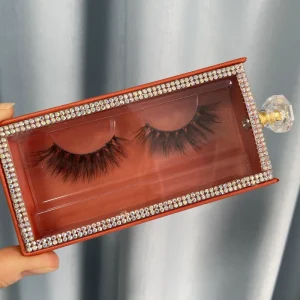 3D Faux Mink Lashes Fluffy Soft Full Thick Wispy Natural Long False Eyelashes Curly Free Lashes