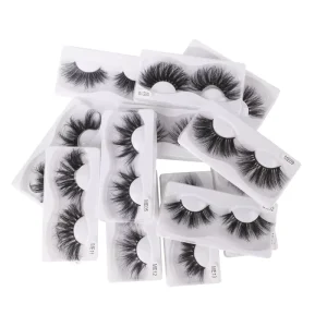 3D Faux Mink Lashes Private Label Eyelashes Faux Mink Lashes Vegan Eyelashes