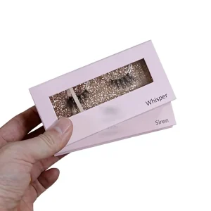 3D Fluffy Mink Lashes Full Strip Eyelashes Custom Logo
