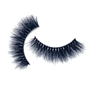 3D Fluffy Real Mink Eyelashes Private Label Full Strip Box Packaging for Eyelashes