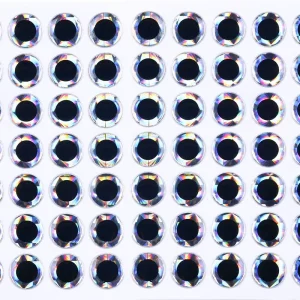 3D Holographic Fishing Pupil Lure Eye for Making Bait and Fly Tying Plastic 3D Fish Eyes