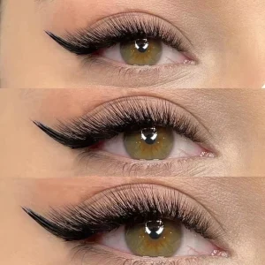3D Lash Vendor Dramatic 20 mm Vegan Silk Fox Style Eye Lashes Bulk Cat Eye Lashes