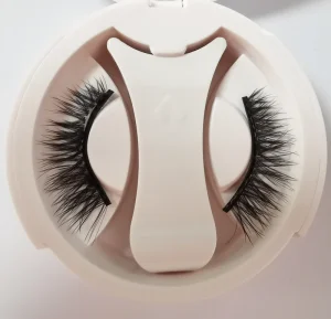 3D Magnetic Handmade Reusable False Eyelashes 6 Magnets C D Curl Synthetic Hair & Fiber Material 0.07MM Thickness