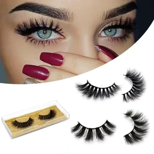 3D Mink Eyelashes Bulk Multi Layered Dramatic Factory Direct Internet Celebrity Eye Lashes High Quality Lashes