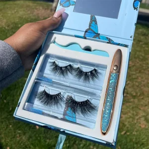 3D Mink Lashes 5 8 10 Pairs Natural False Eyelashes Fluffy Soft Wispy Volume Dramatic Long Cross Cilia Strip Lashes