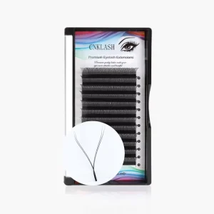 3D Mink Lashes Extensions Super Black 0.05 0.07 YY Eyelashes Crisscross Y Shape Lashes