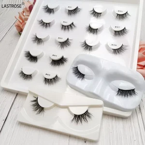 3D Mink Lashes Long Lasting Natural Corner Half Eyelashes Full Strip Eyelashes