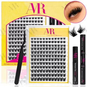 3D Mixed Eyelash Cluster Extensions Individual Lashes DIY Lash Extensions Waterproof Lash Cluster Sets