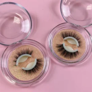 3D Natural Eyelashes 15mm 20mm Faux Mink Lashes Handmade Synthetic Hair Eyelash Vendor